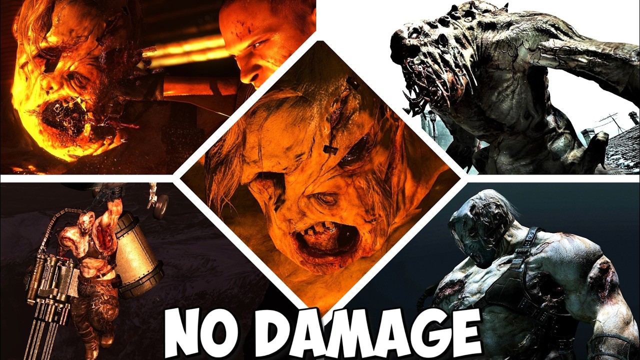 Resident Evil 6 JAKE :➤ All BOSSES & ENDING  [ NO DAMAGE, NO HOPE,  4K60ᶠᵖˢ ]