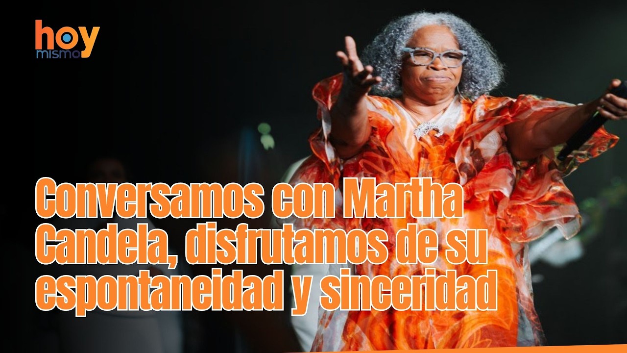 Conversamos con Martha Candela, disfrutamos de su espontaneidad y sinceridad