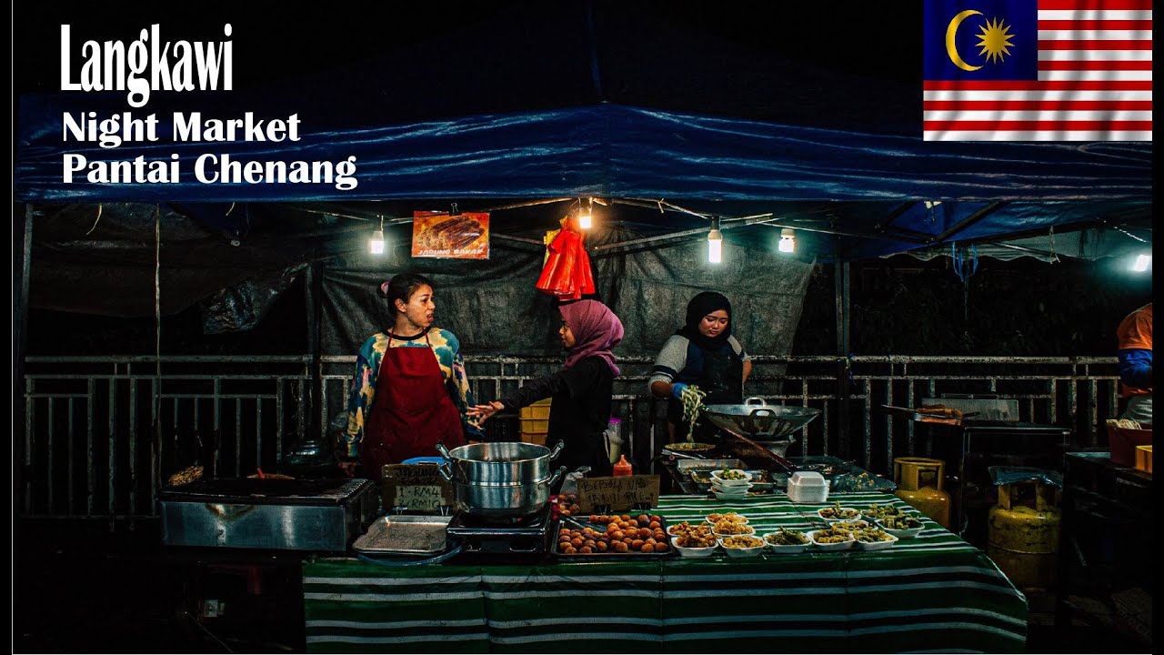 Cenang Night Market Langkawi 🍢 | Street Food & Vibes