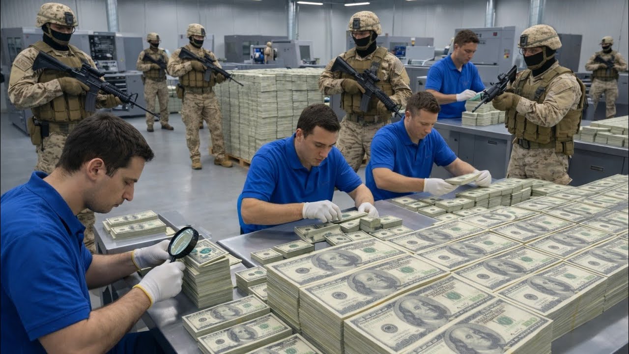Inside the Secretive U.S. Facility That Prints All the Dollars || US dollar making Factory