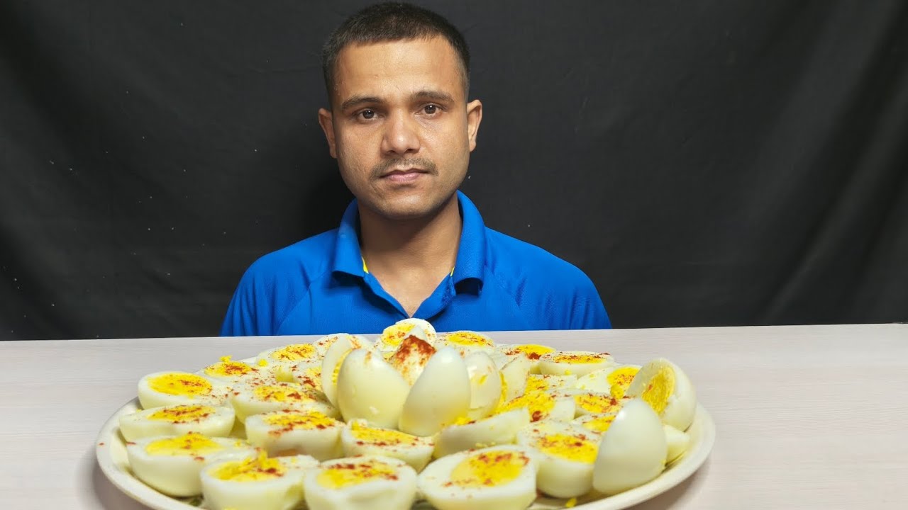 Asmr Eating Boiled Egg | Special Egg Eating 