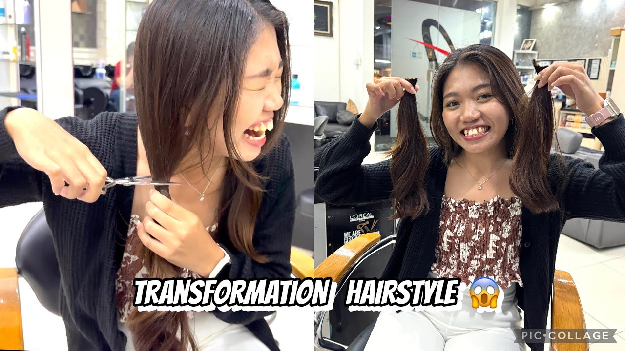 Transformation Hairstyle  | Short Bob Hairstyles | potong rambut bob pendek | Asmr | DIY | haircut