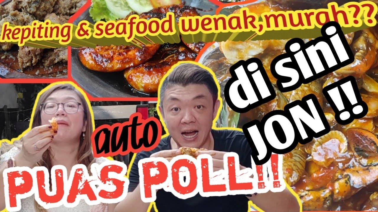 SEAFOOD MURAH WENAAKK, AUTO PUAS POLL‼️KEPITING RAMES, SURABAYA‼️