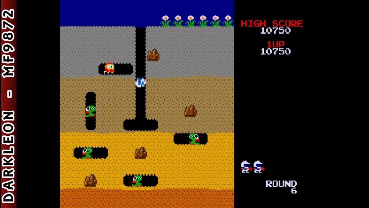 PlayStation - Namco Museum Vol. 3 - Dig Dug (1997)