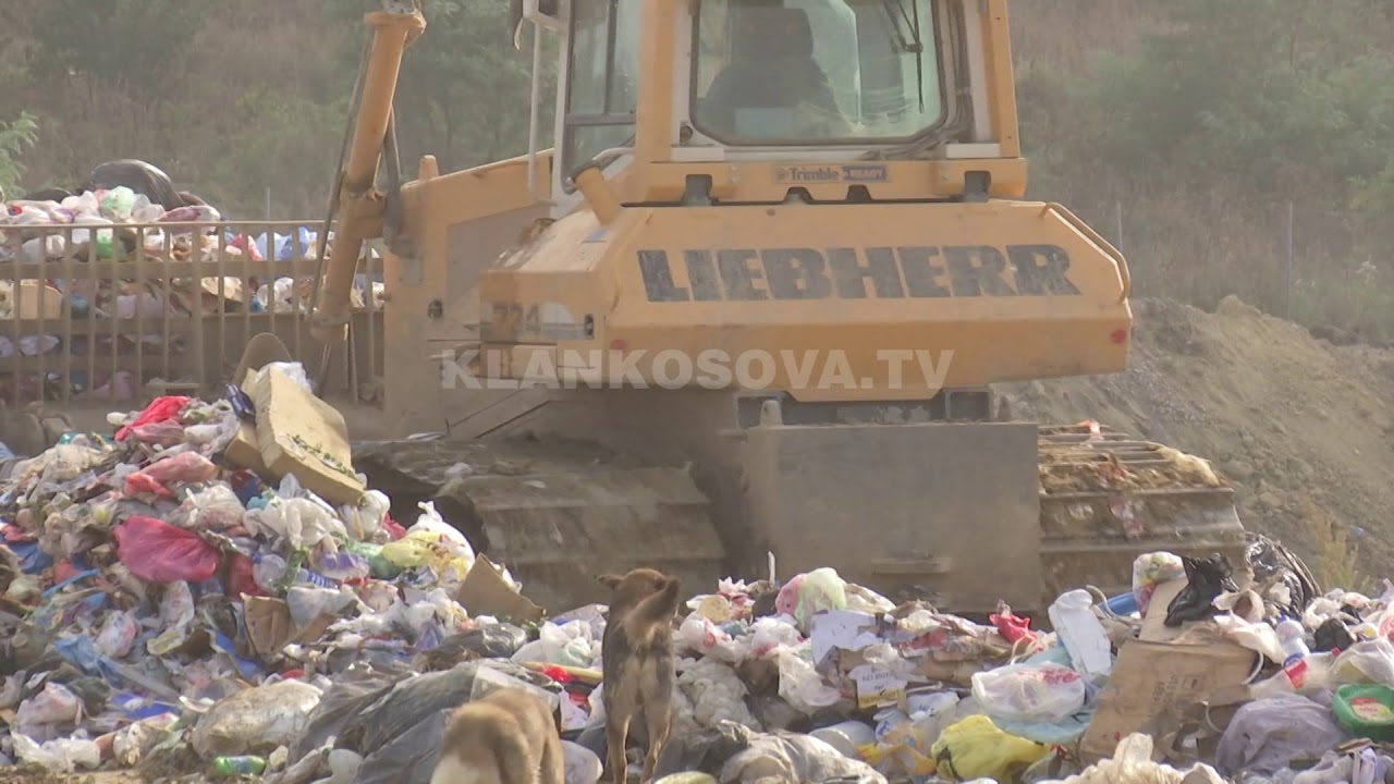 Katerfishohet sasia e mbeturinave ne deponine e Mirashit - 15.09.2018 - Klan Kosova