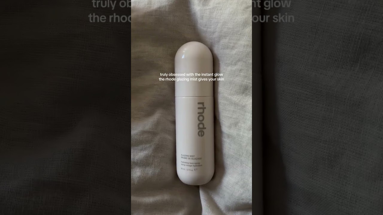 obsessed is an understatement 🤍 #glazingmist #facialmist #skincare #rhode #rhodeskin