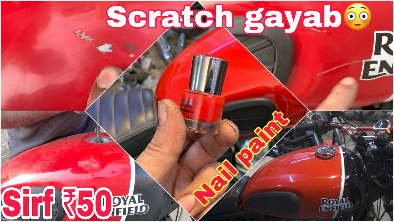 Scratch removal jugaad💯 | Easy Way To Remove Any Type Of Scratches🔥 | NCR Motorcycles |