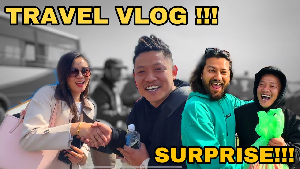TRAVELING WITH MIRUNA MAGAR !!! SURPRISE FOR SISAN DAI !!! 