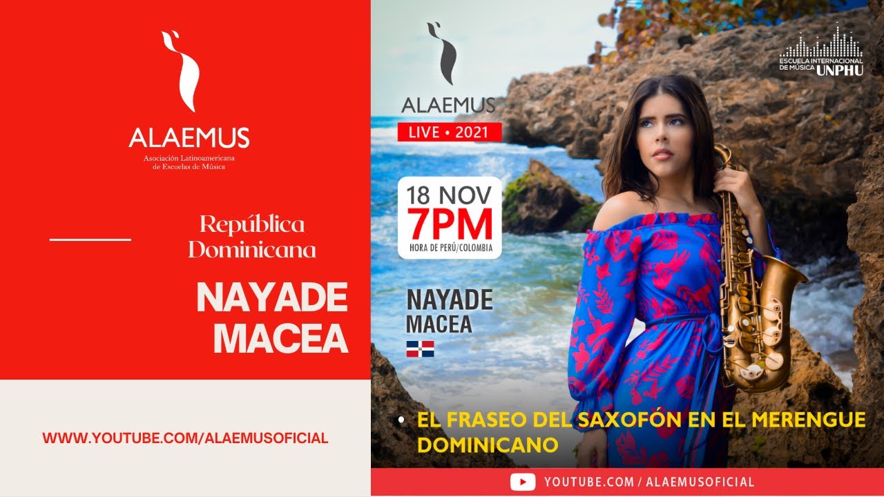El fraseo del saxofón en el merengue dominicano - Nayade Macea (UNPHU)