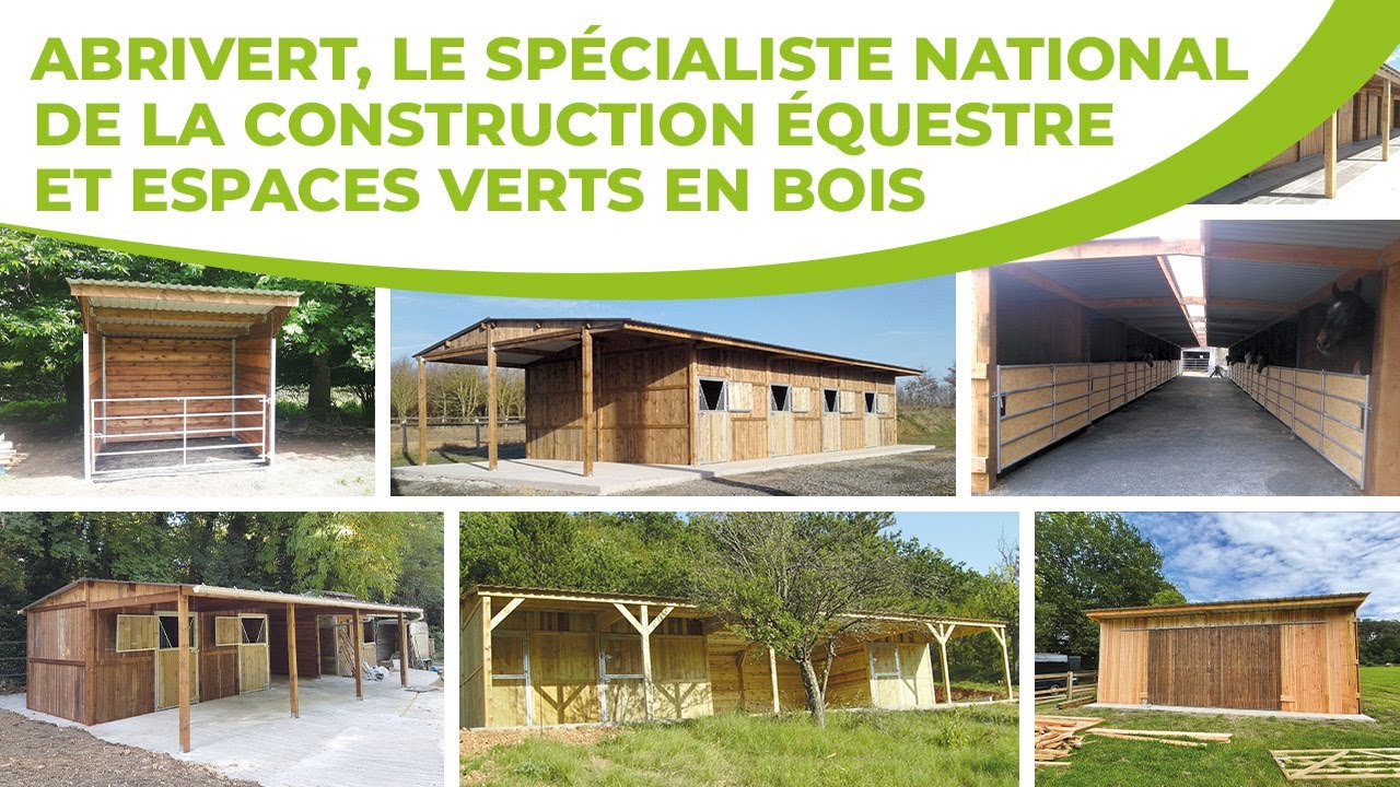 Abrivert, le spécialiste national de la construction équestre et espaces verts en bois