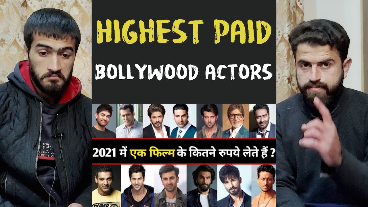 Highest Paid Bollywood Actors Reaction | 31 Bollywood Actors Salary 2021 | MZ Reactions