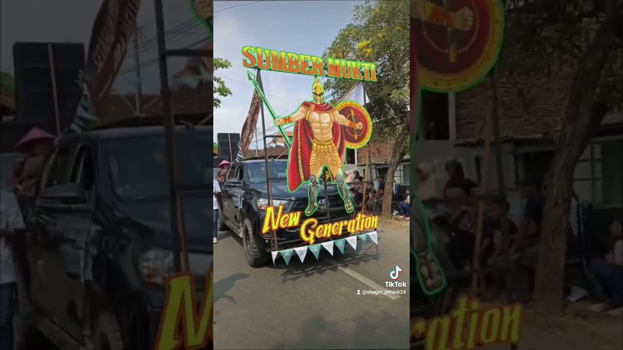 Karnaval sedekah bumi ds Sumberjo kab Rembang