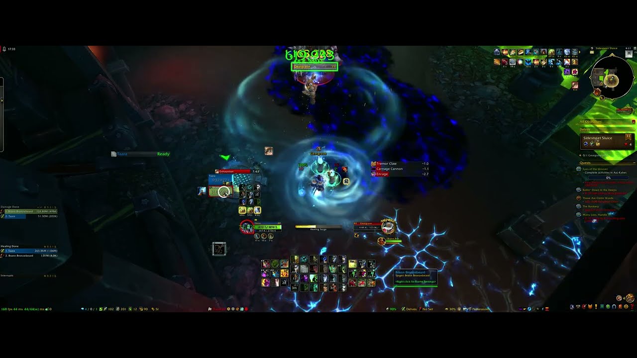 Delves S2: Clearing a Tier 11 with a Resto Shaman