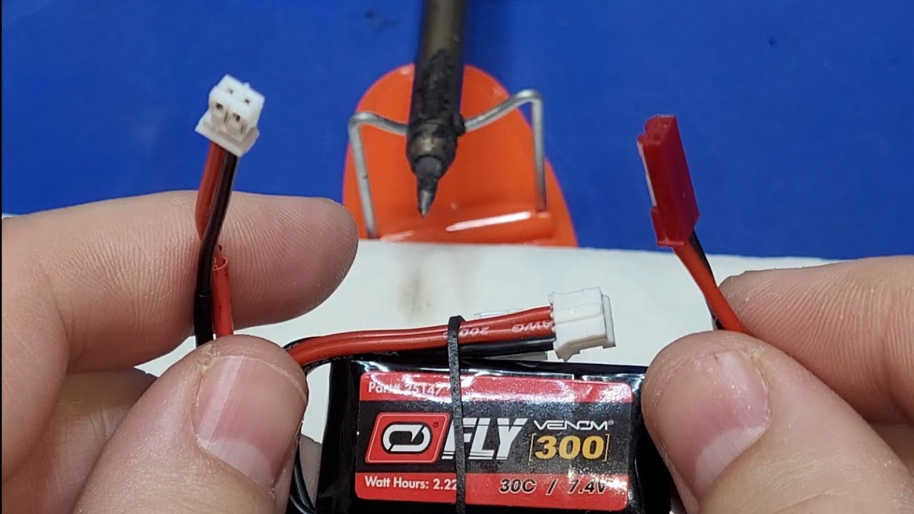 HOW TO: Swap Miniature LiPo Connectors (JST to JST-PH 2.0)