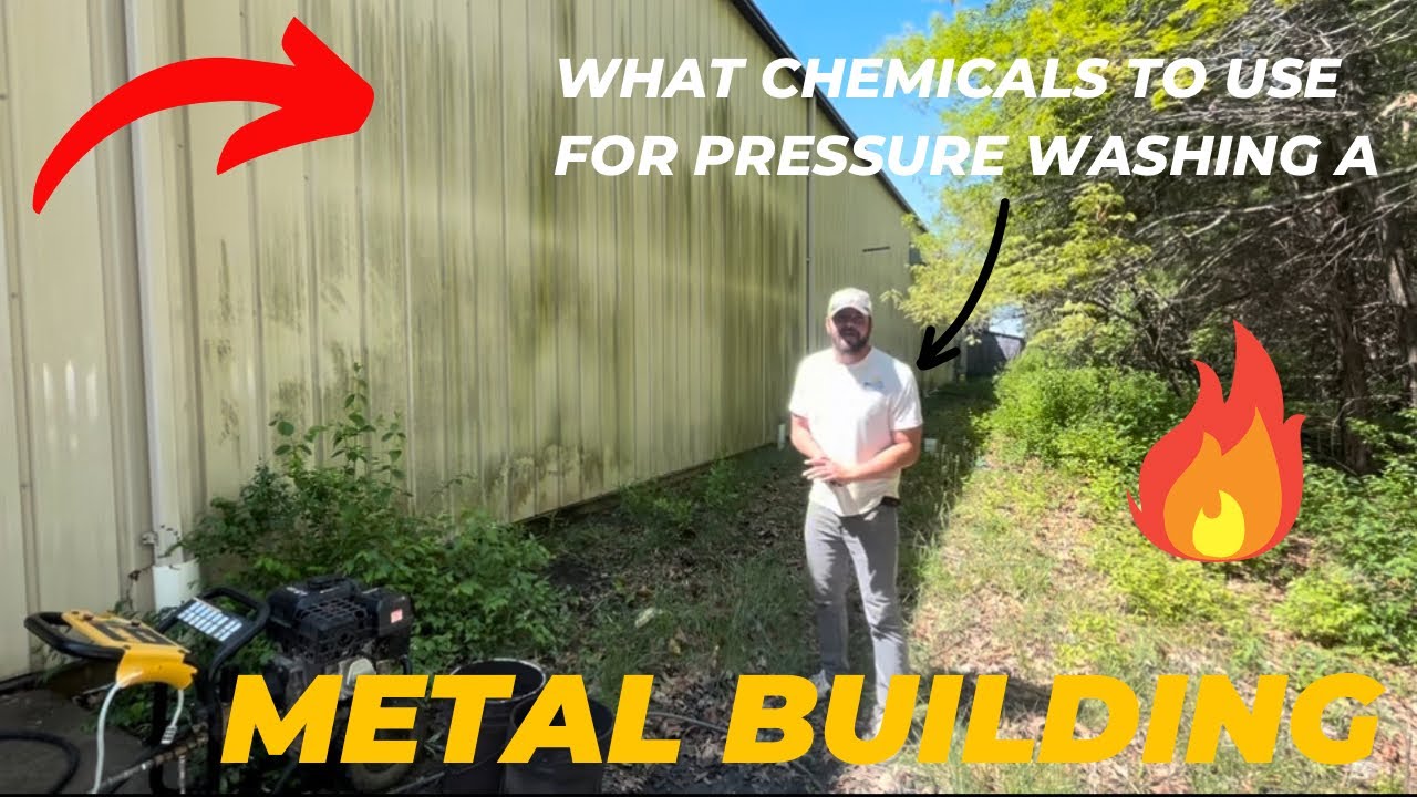 Watch This Before you Clean a METAL building!
