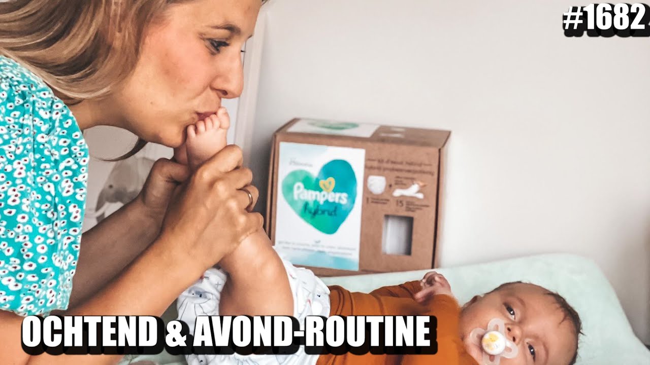 OCHTEND- EN AVONDROUTINE MET BABY JULES - JOLIEN EN JENNO VLOG 1682