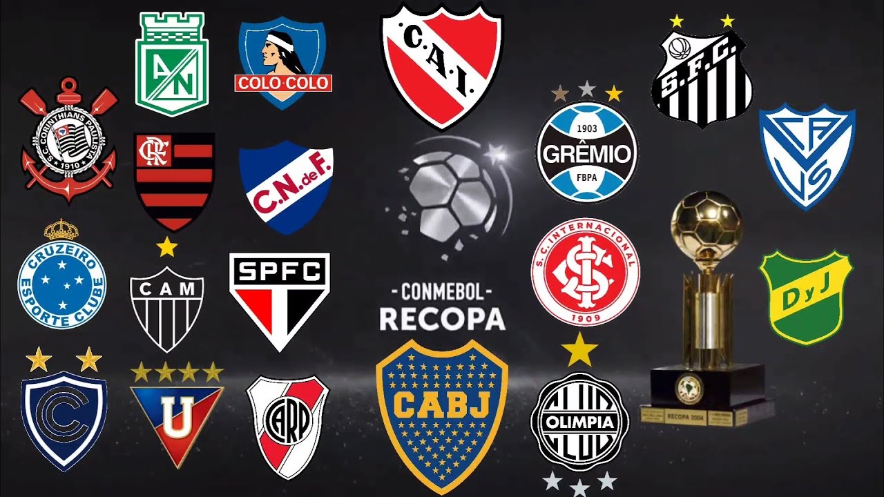 Todos los Campeones de la Recopa Sudamericana