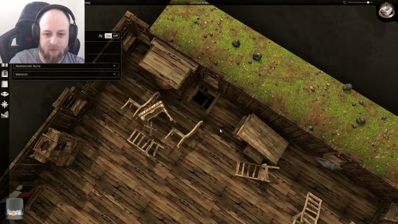 Making a map with Dungeon Alchemist and importing into Foundry VTT