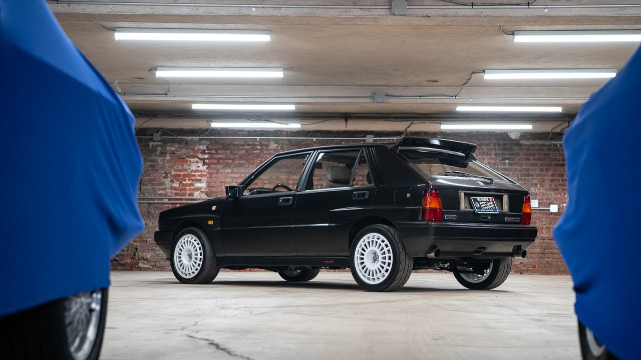 Lancia Delta Integrale 16V Driving Video