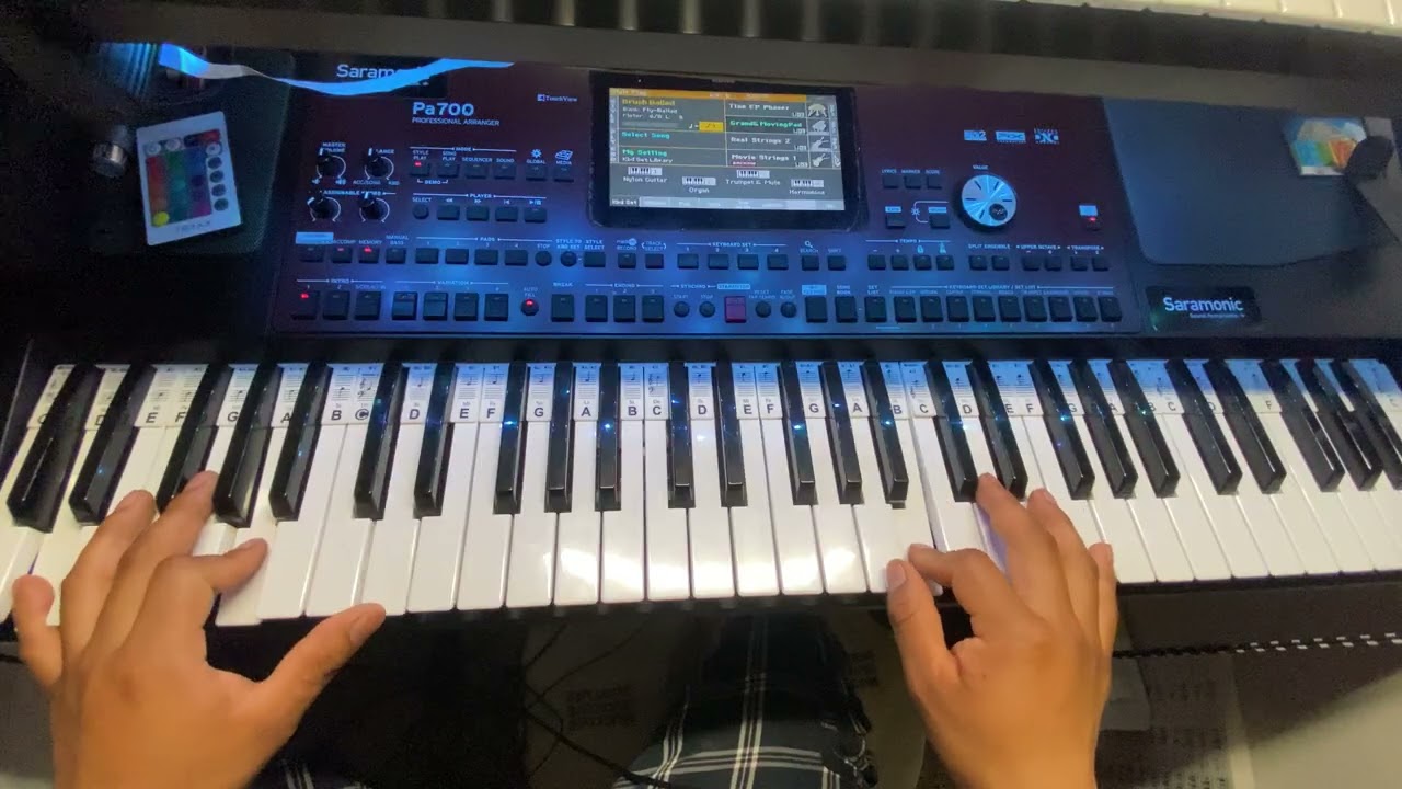 Instrumental en tono de la mayor 