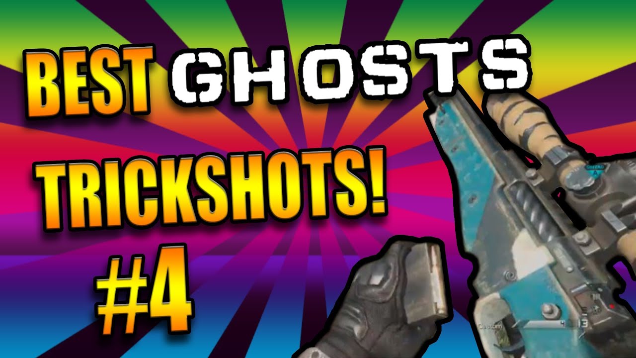 COD Ghosts Trickshot Montage #4 (Glitch Shot w/ Rainbow CAMO!!!)