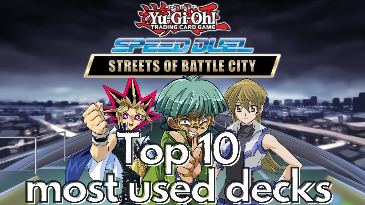 Top 10 Most Used Decks In Speed Duels | October 2023