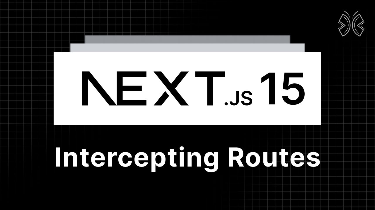 Next.js 15 Tutorial - 33 - Intercepting Routes