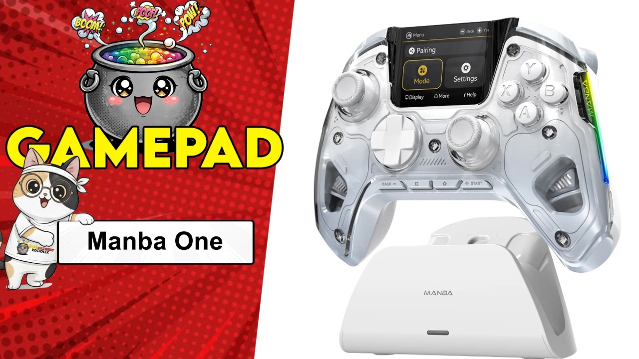 Kontroler Manba One. Ciekawy gamepad do 300 zł.