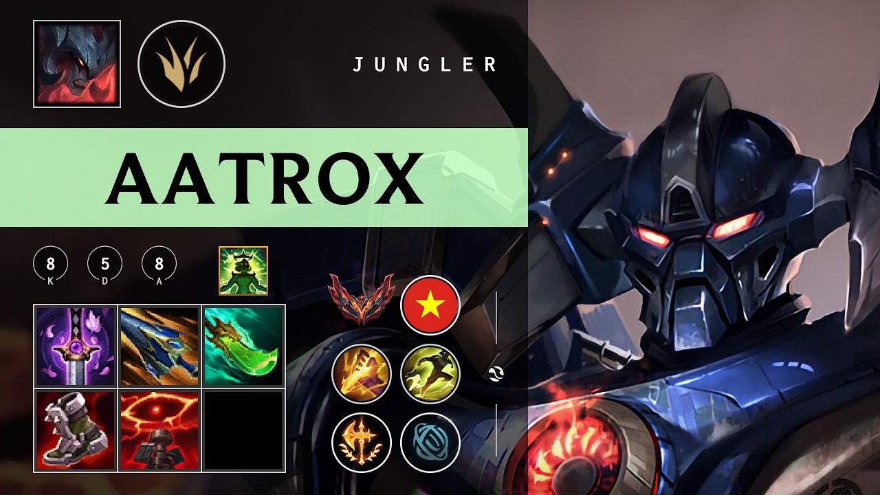 Aatrox Jungle vs Rengar - VN Grandmaster Patch 26.03