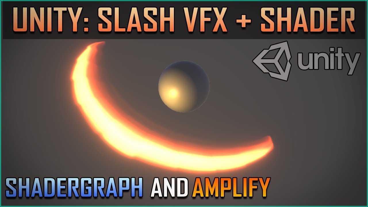 Slash VFX in Unity with Shader Graph and Amplify