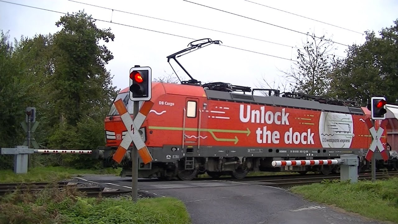 Bahnübergang Hamminkeln // German Railroad crossing // Duitse Spoorwegovergang