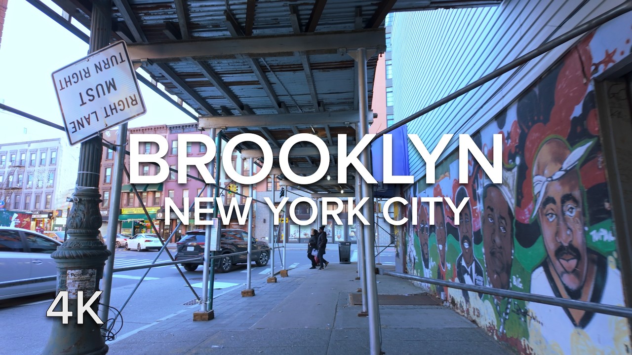 Walking through Bedstuy in the first sunshine in two weeks of this freezing winter
