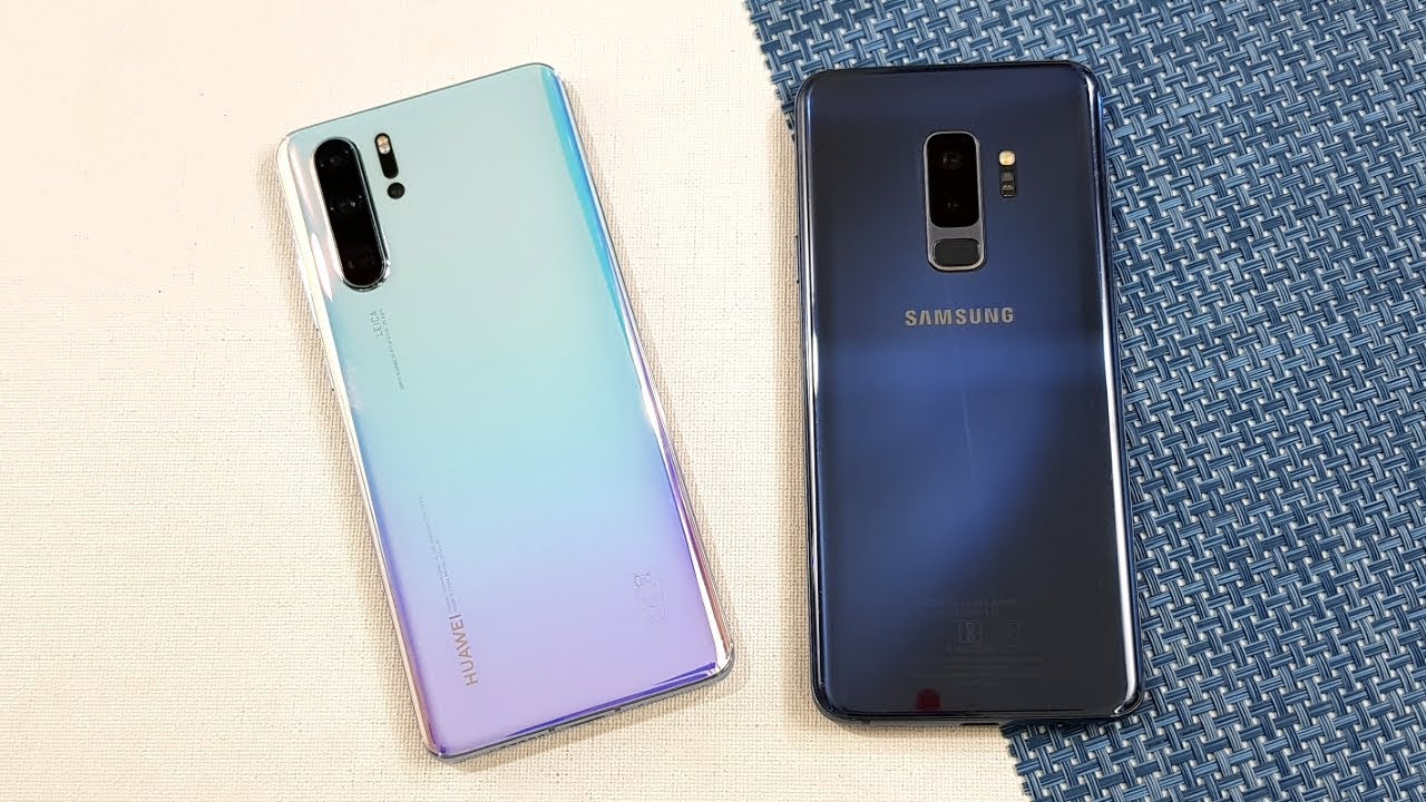 Huawei P30 Pro vs Samsung S9+ SpeedTest & Camera Comparison