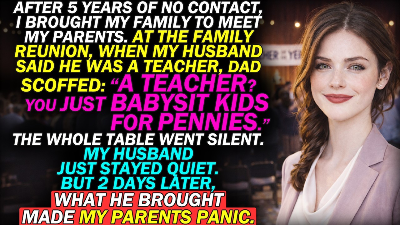 My Parents Humiliated My Husband At Dinner For Being A Teacher—The Whole Town Answered For Him