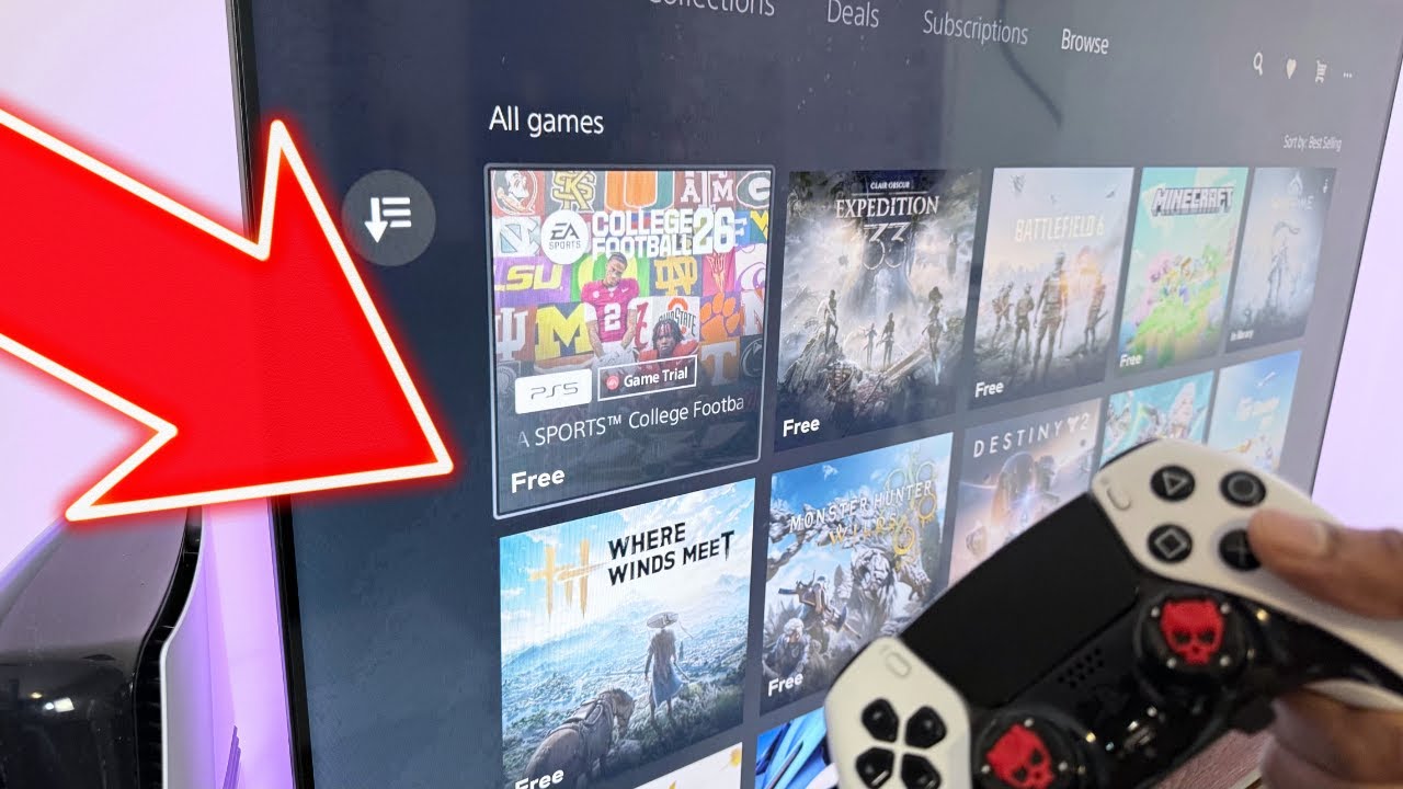 Как получить доступ к более чем 100 играм для PS5 бесплатно! (2 простых способа)