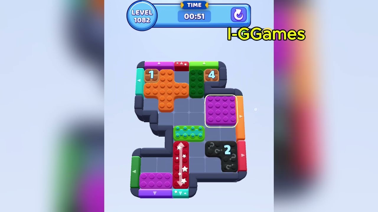 Color Block Jam Level 1082