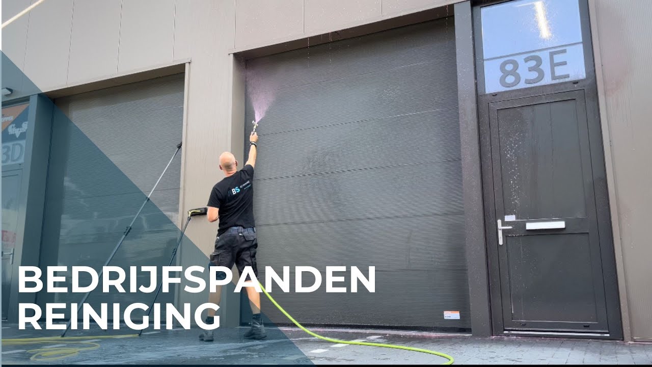 Softwash bedrijfspanden reiniging RBS Reiniging