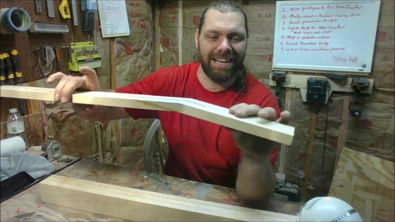 Shop Talk Episode 1 How to build a gibson style guitar neck