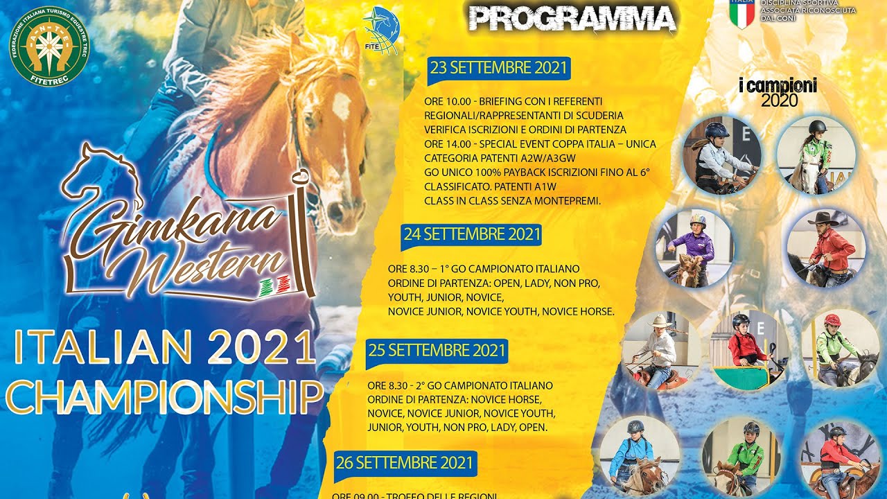 GIMKANA WESTERN -  CAMPIONATO ITALIANO - DAY 2