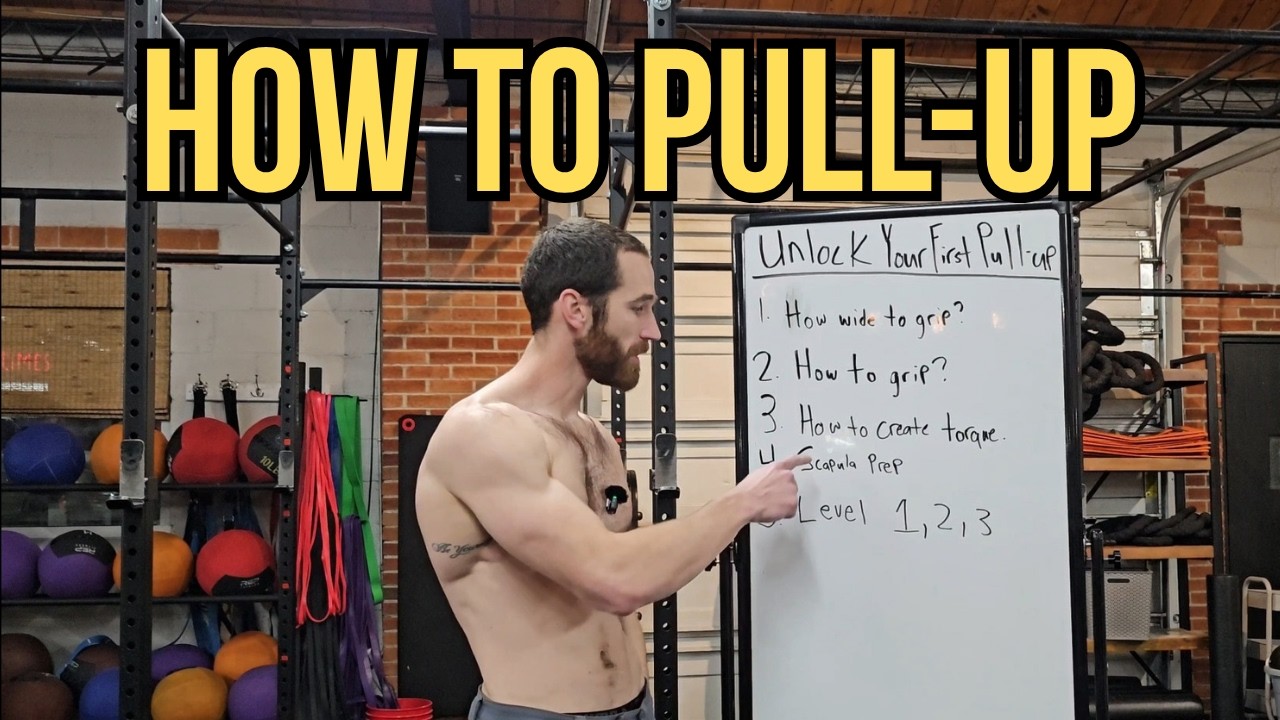 How To Pull Ups For Beginners (Do PULL UPS Correctly)