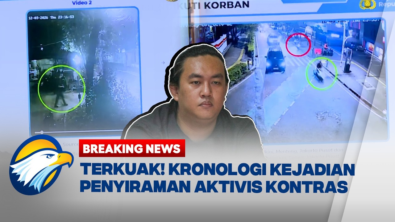 BREAKING NEWS - Diikuti dari YLBHI, Begini Kronologi Penyiraman Air Keras Aktivis KontraS