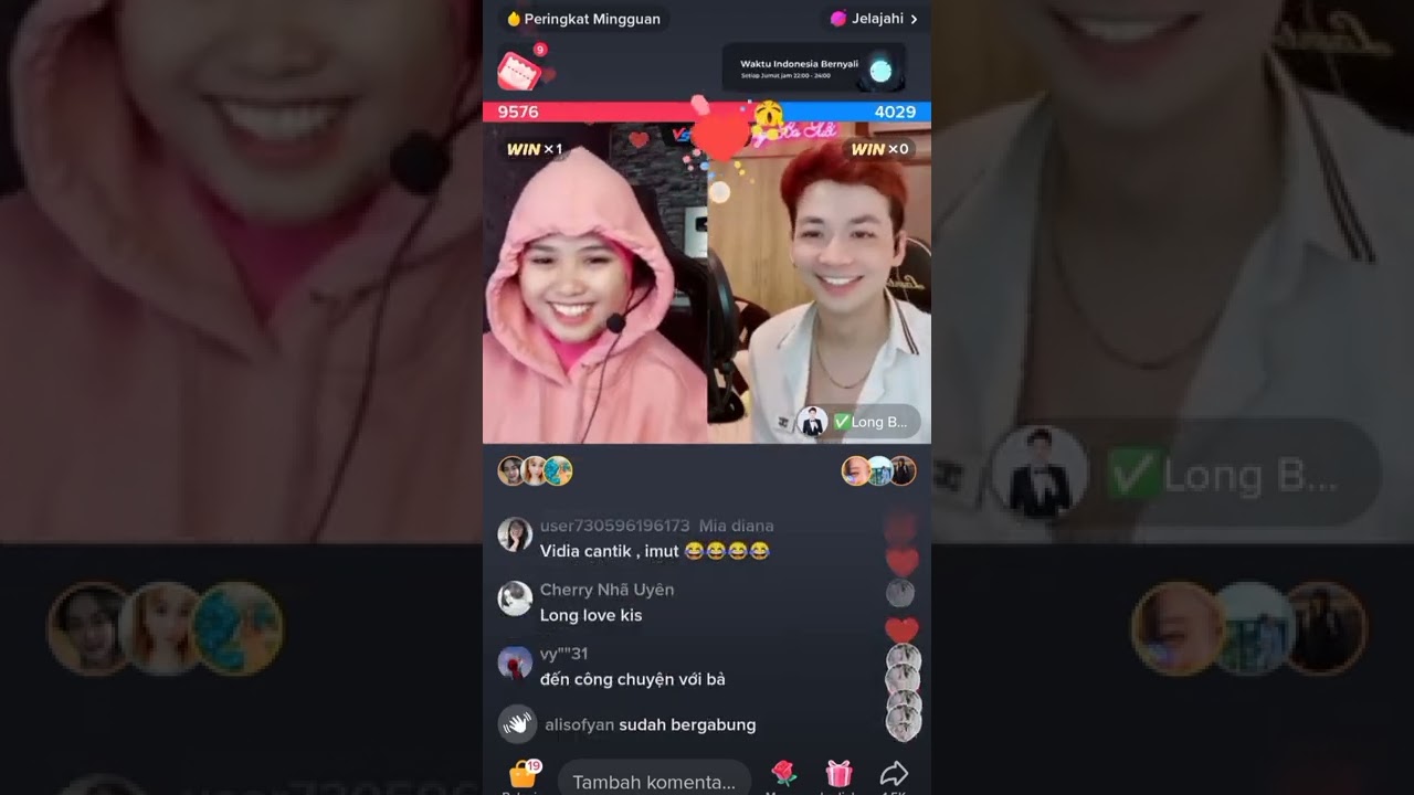 Vidhia dan Anh Long Selalu Buat Ngakak