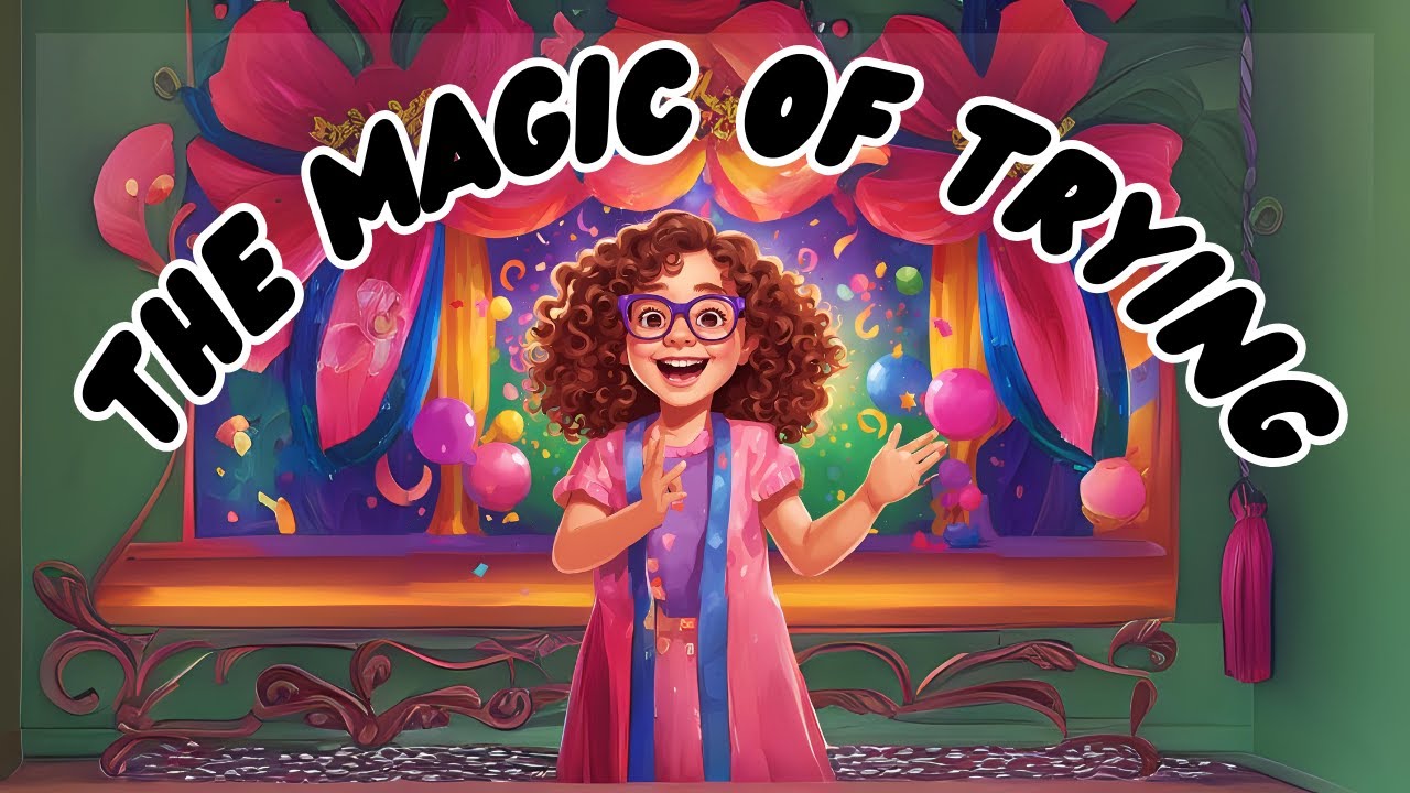 Motivational story for kids in English | The Magic of Trying | Short Inspirational story Wonder kids