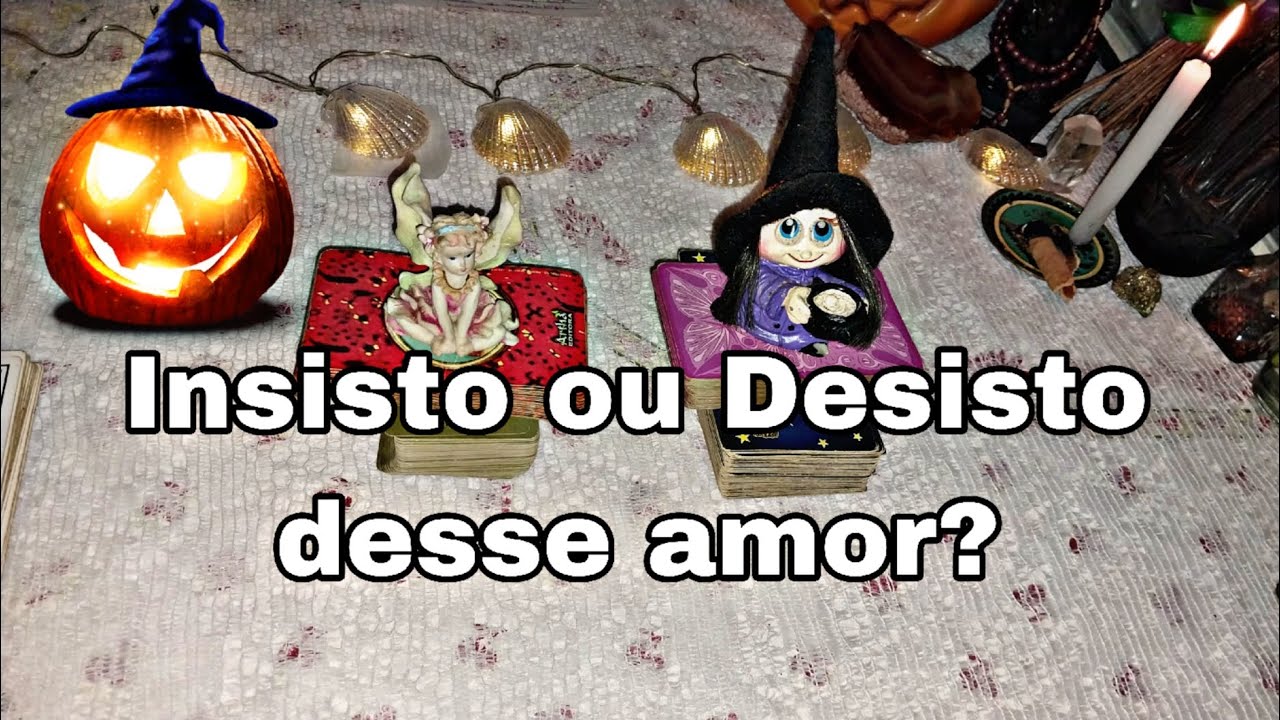 Insisto ou desisto desse amor? #tarot #amor 