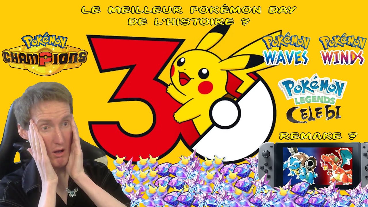 Le meilleur Pokémon Day de l'histoire est-il en approche ? 👀