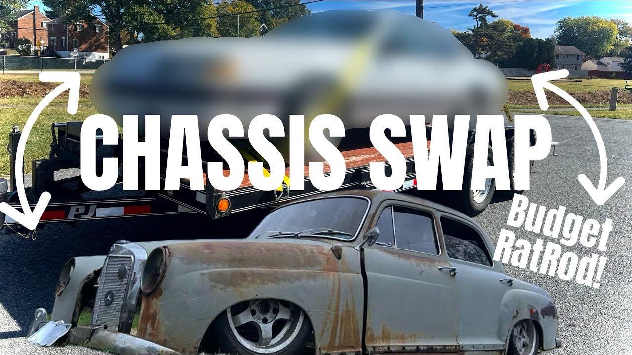 БЮДЖЕТНЫЙ RAT ROD. Мы купили машину-донор для замены шасси.