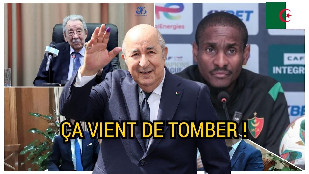 ALGERIE : 5 NOUVELLES IMPORTANTES AUJOURD'HUI