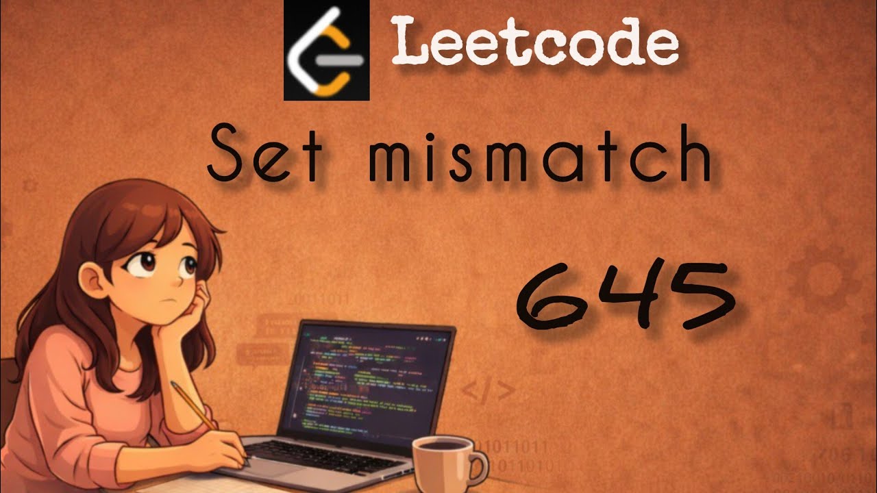 645 Leetcode Set Mismatch | java | Hindi | Let's Learn Together 