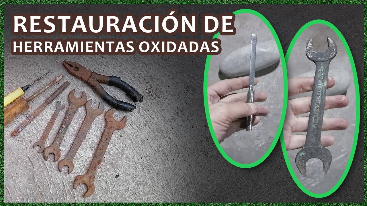 Recuperando Herramientas - Cómo Quitar Oxido del Metal Facilmente