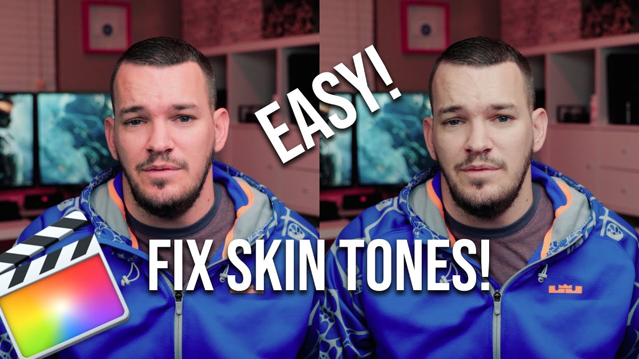 QUICKLY FIX SKIN TONES IN FINAL CUT PRO!